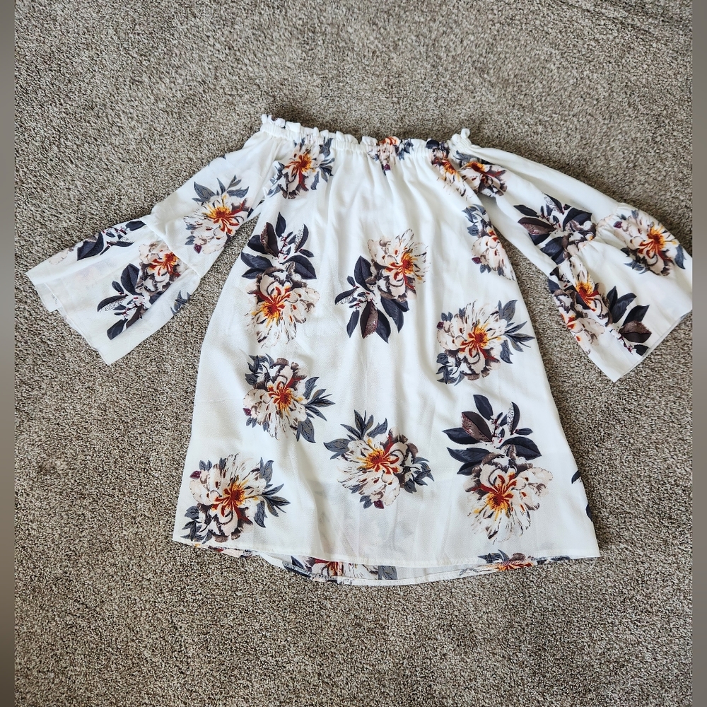 Off the shoulder dress